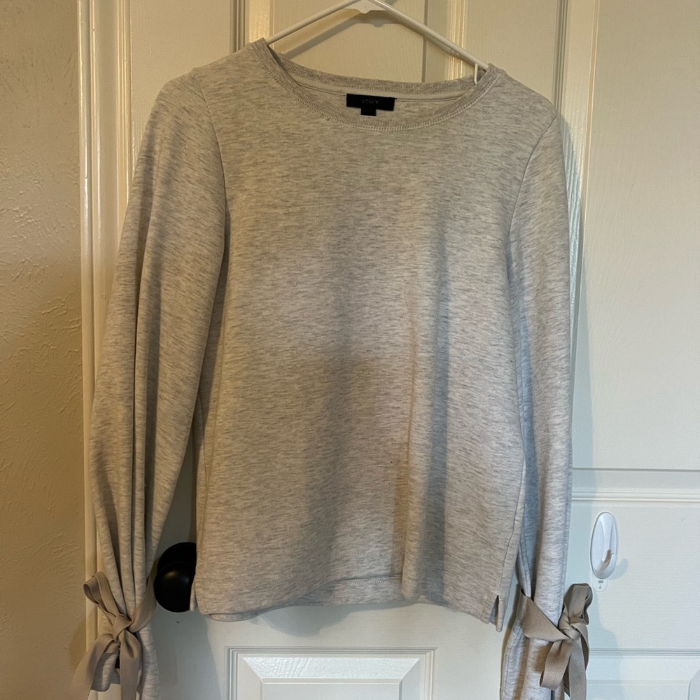 JCrew sweatshirt with bows